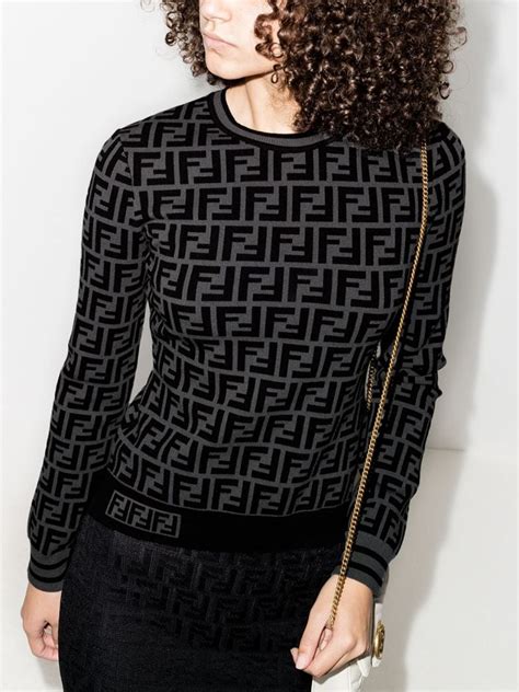 fendi sweater outfit|Fendi swag outfit for women.